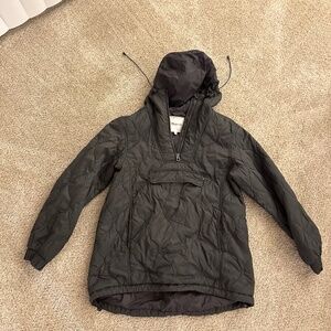 Madewell Quilted Pullover Popover Jacket